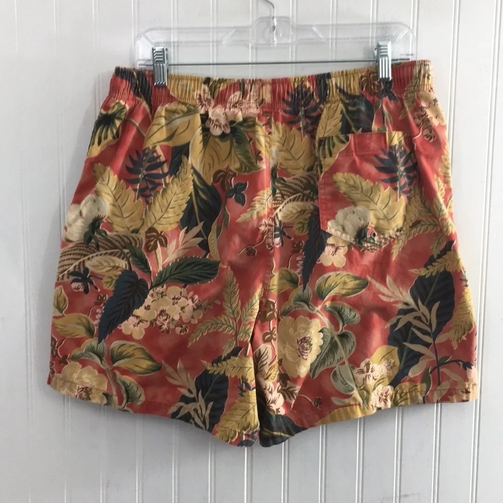 Ralph Lauren Polo Sport Orange Floral Swim Board Shorts‎ Mens Large Tropical